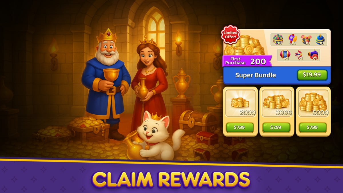 Match 3 Kingdom Complete Match-3 Unity Source Code (Mobile Ready) screenshot 3
