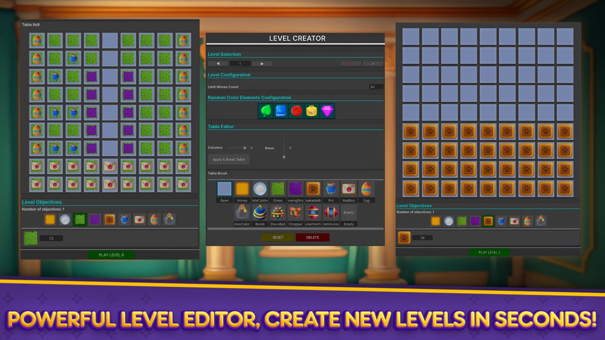 Match 3 Kingdom Complete Match-3 Unity Source Code (Mobile Ready) screenshot 4