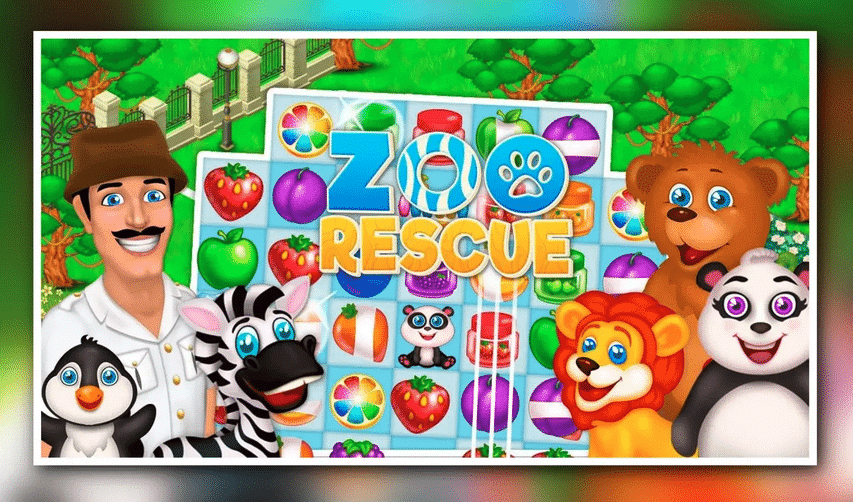 Match 3 Puzzle Wildlife Rescue