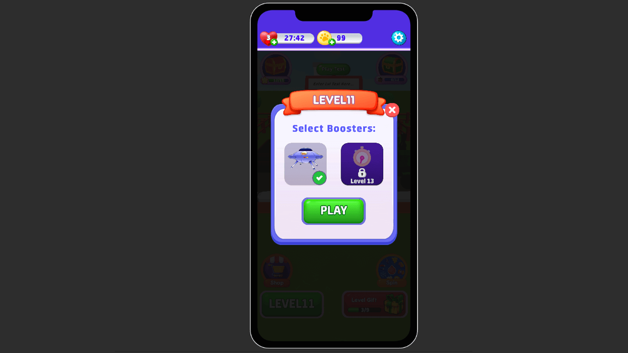 Match Fruits Unity Game screenshot 2