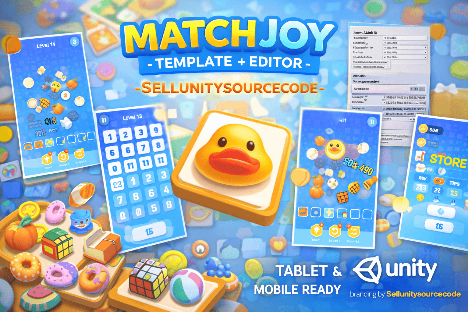 Match Joy | Template + Editor