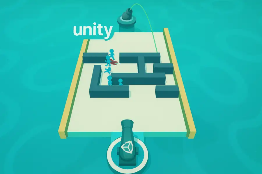 Maze Escape Blaster 2025 Complete Unity project