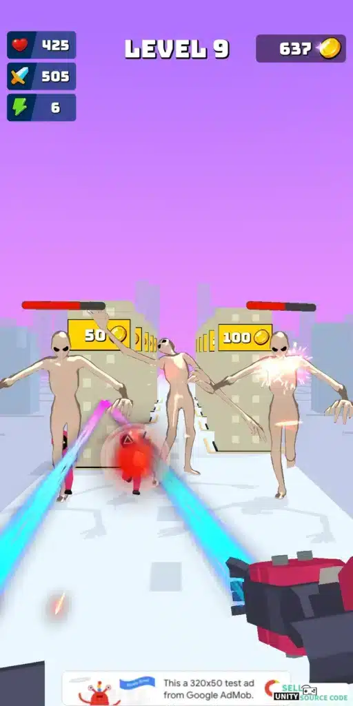 Mech Raise Master – Hyper Casual Game SellUnitySourceCode screenshot 5