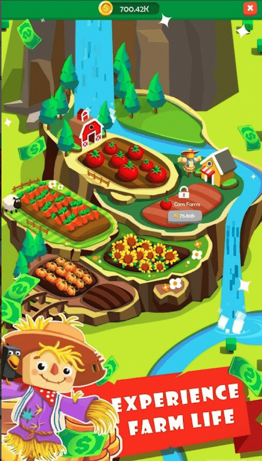 Mega Farm Empire - Idle Clicker Game screenshot 3