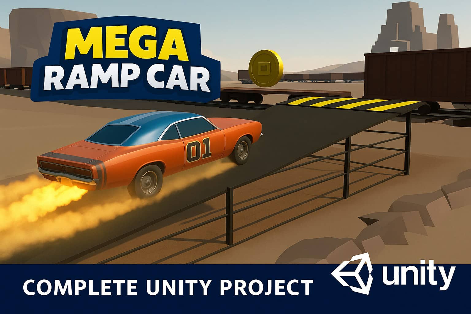 Mega Ramp Car Complete Unity Sourcecode