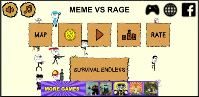 Meme vs Rage – Unity Source Code