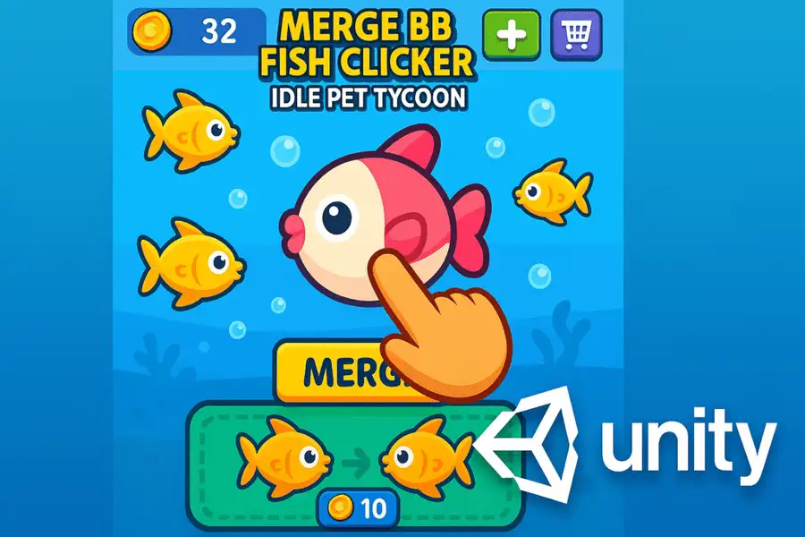 Merge BB Fish Clicker | Idle Pet Tycoon