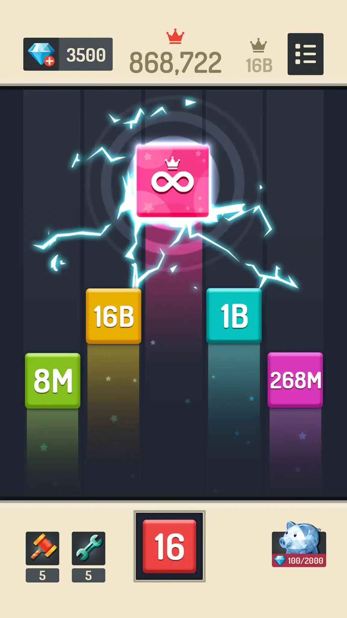 Merge Block - 2048 Puzzle Unity Project screenshot 4