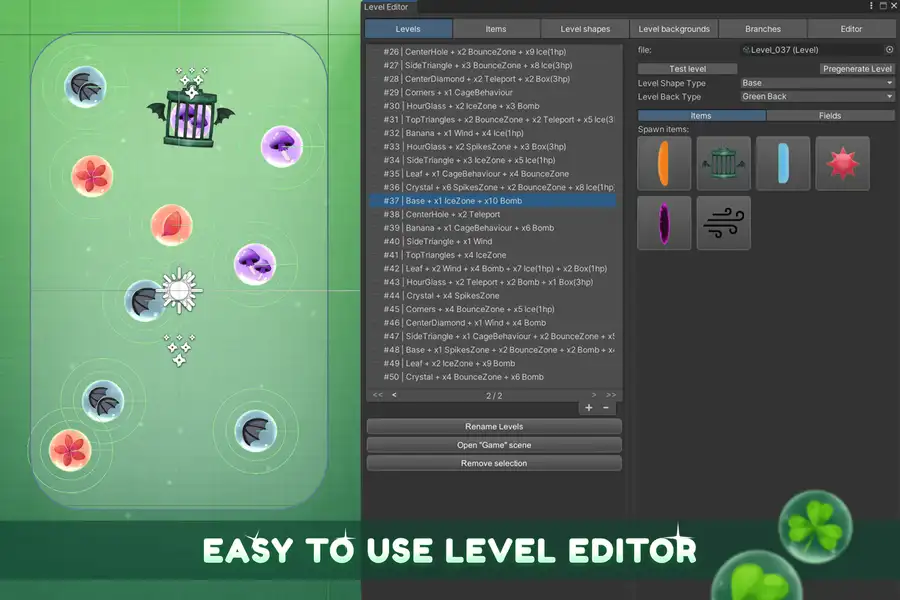 Merge Bubbles: Color Pop Unity Template SellUnitySourceCode.com screenshot 3