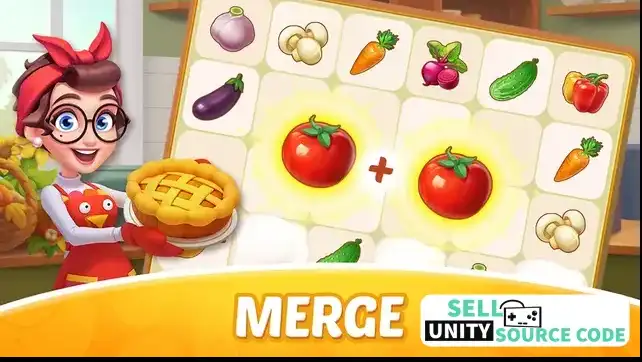 Merge Cooking SellUnitySourceCode