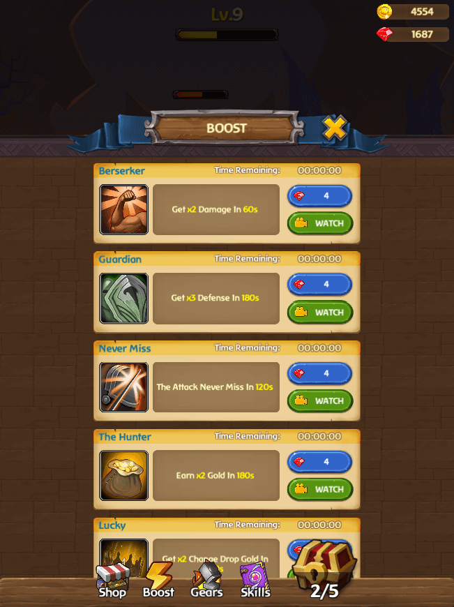 MERGE DUNGEON – Merge Idle RPG Template for Unity SellUnitySourceCode screenshot 3