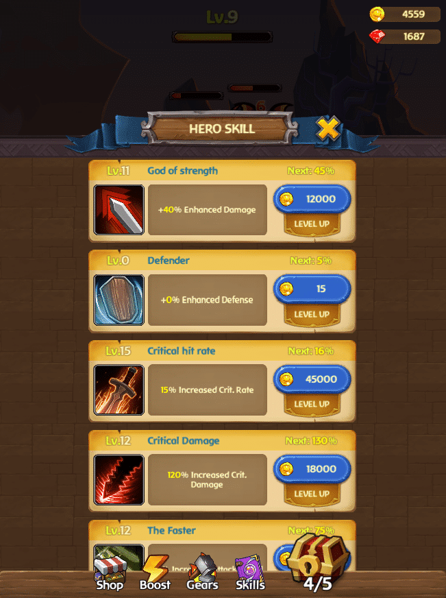 MERGE DUNGEON – Merge Idle RPG Template for Unity SellUnitySourceCode screenshot 4