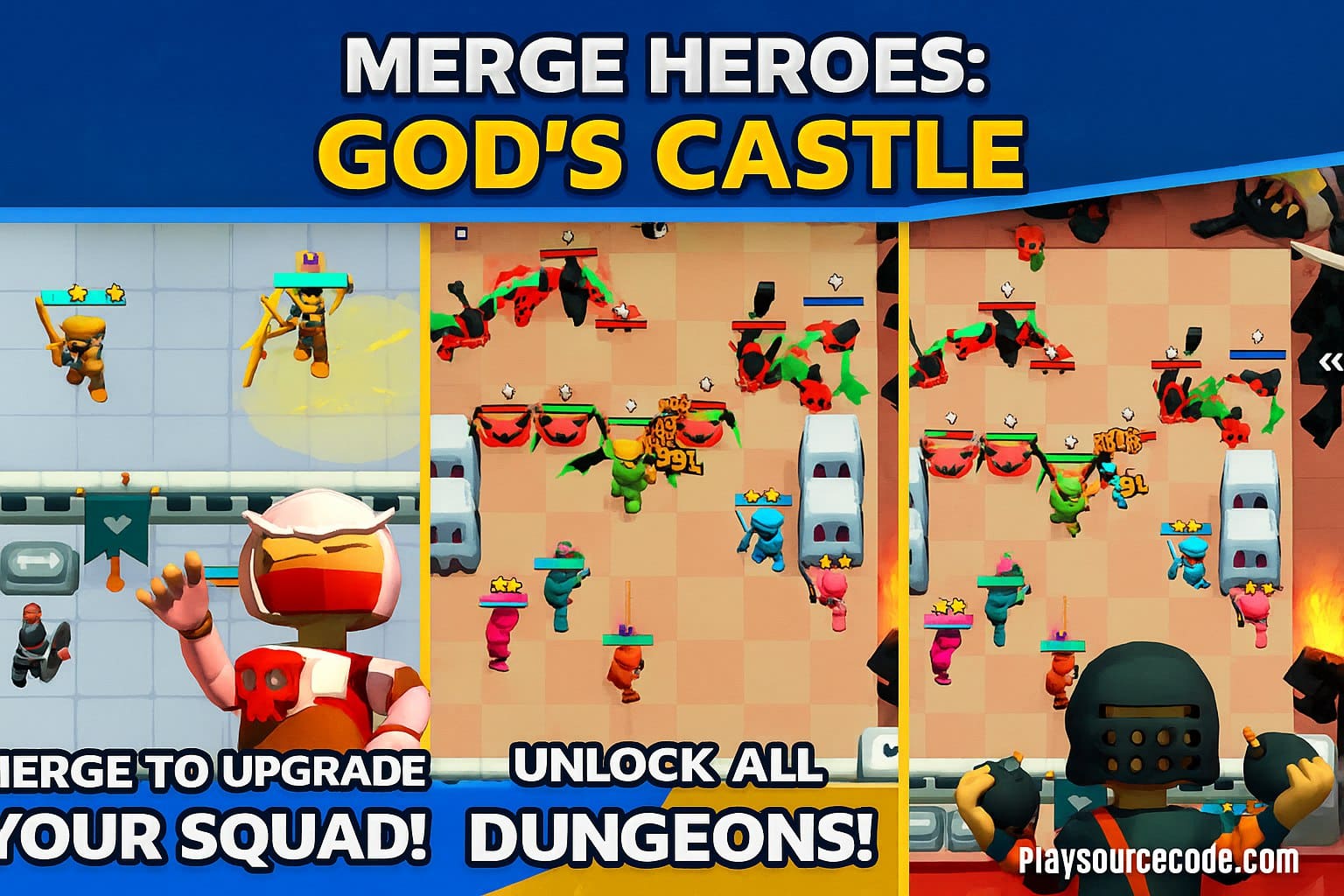 Merge Heroes: God's Castle Unity Game Code