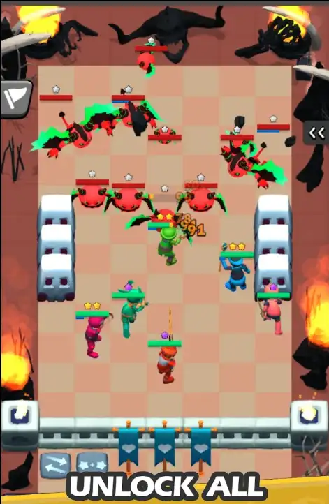 Merge Heroes: God's Castle Unity Game Code screenshot 2