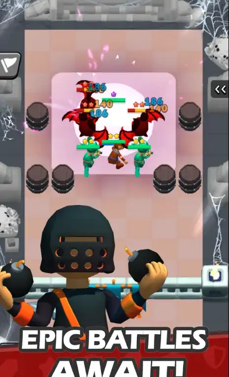 Merge Heroes: God's Castle Unity Game Code screenshot 3