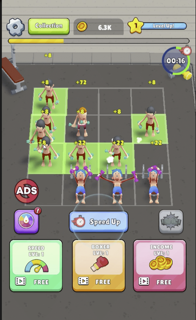 Merge Muscle Tycoon Unity Sourcecode screenshot 4