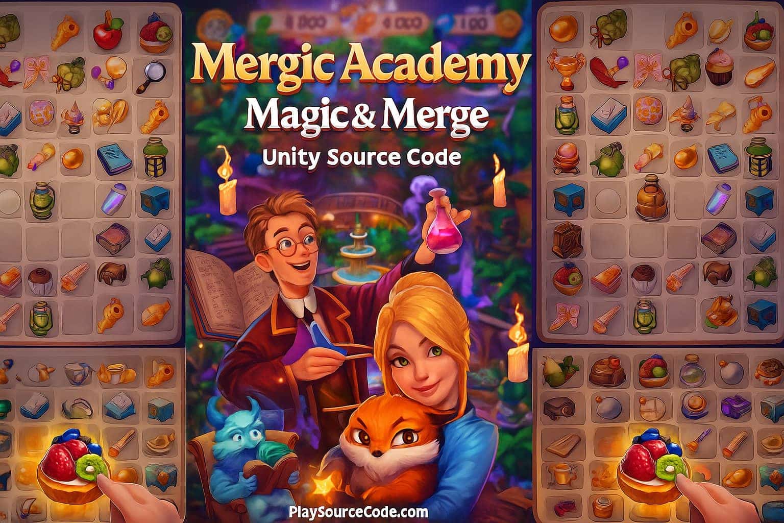 mergic Academy Magic s Merge Unity Sourcecode