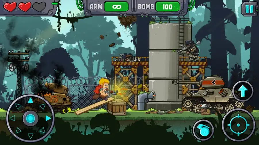 Metal Shooter: Super Soldiers SellUnitySourceCode screenshot 3