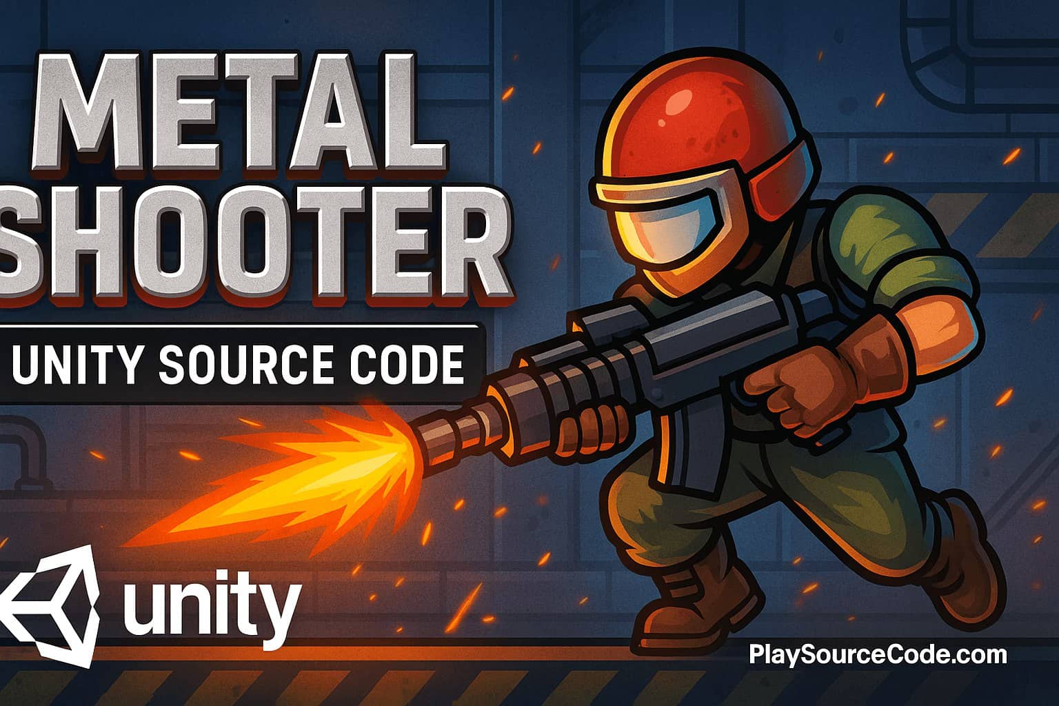 Metal Shooter Unity Source Code