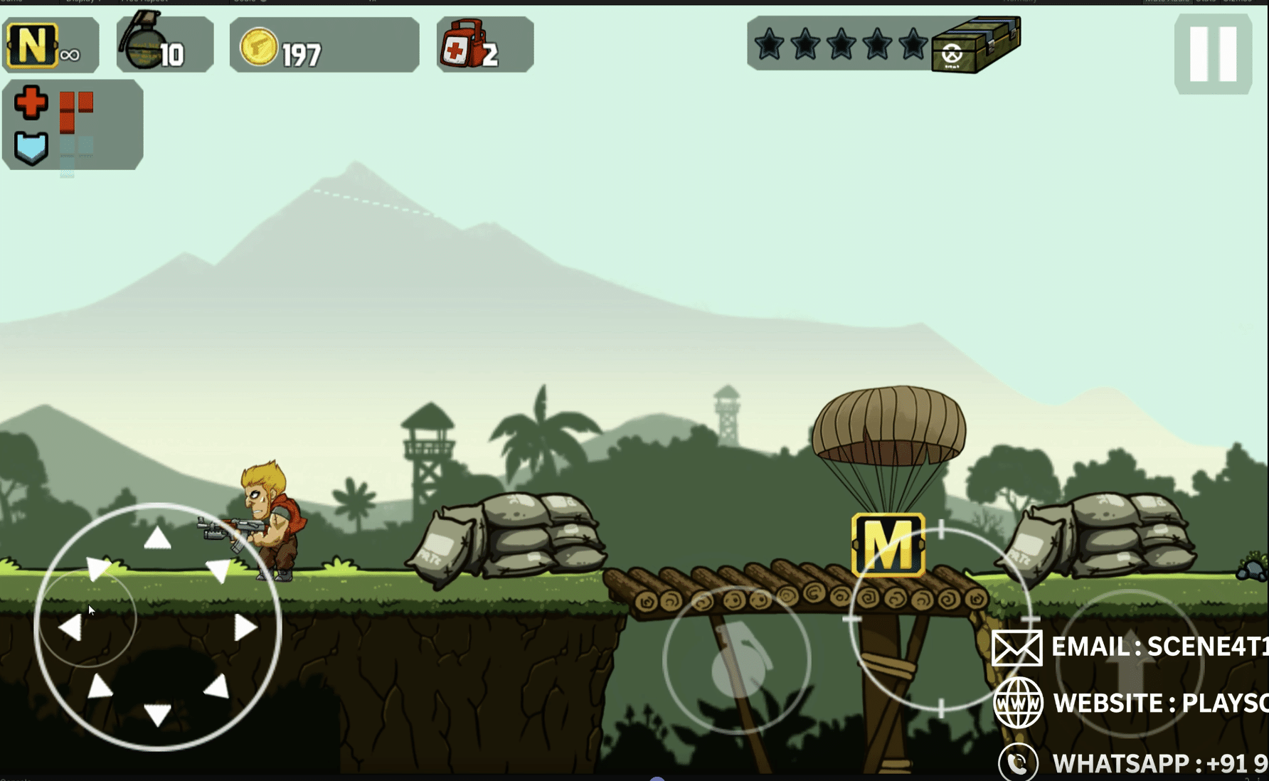 Metal Shooter Unity Source Code screenshot 4