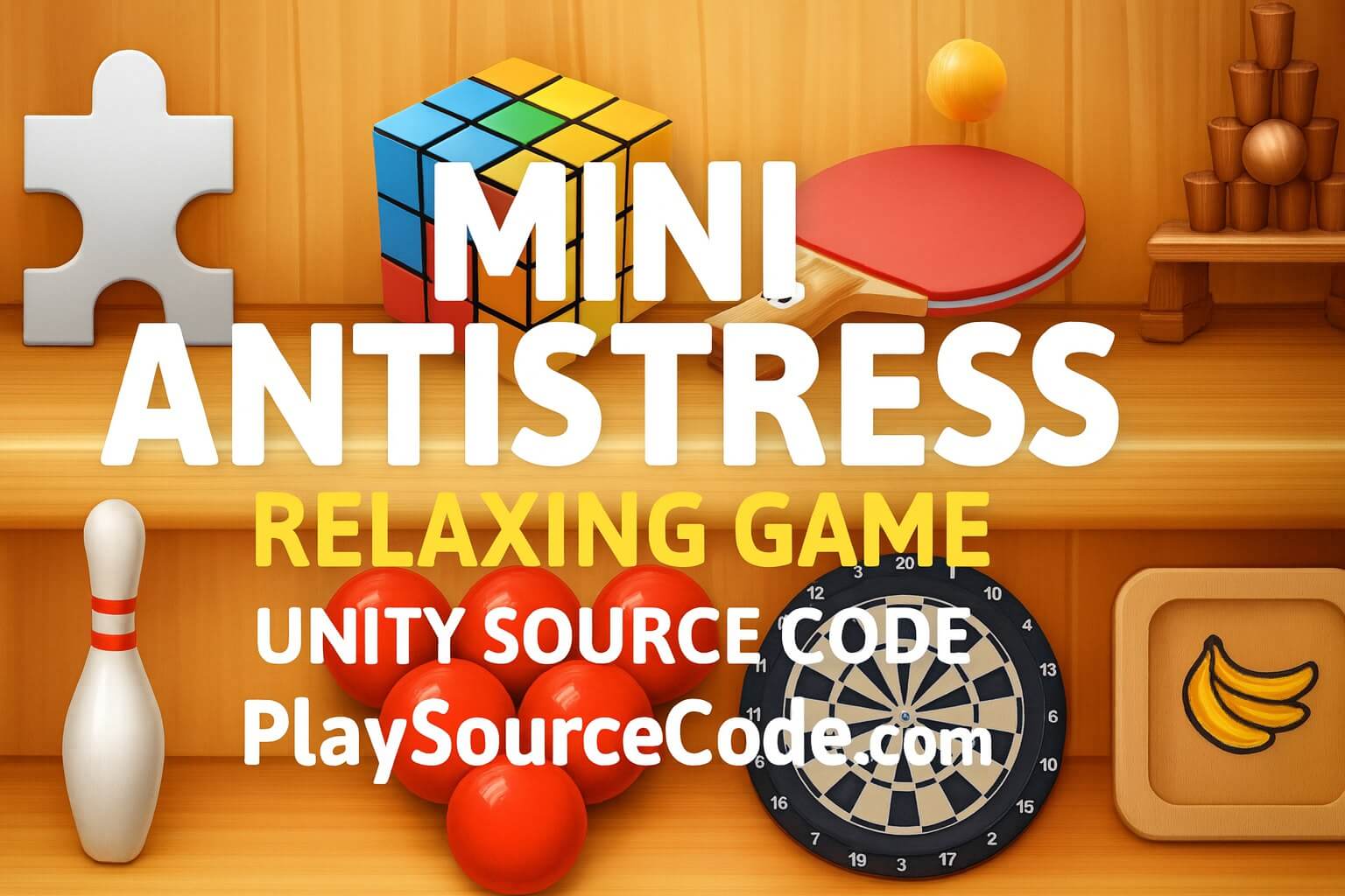 Mini Antistress Relaxing Unity Game