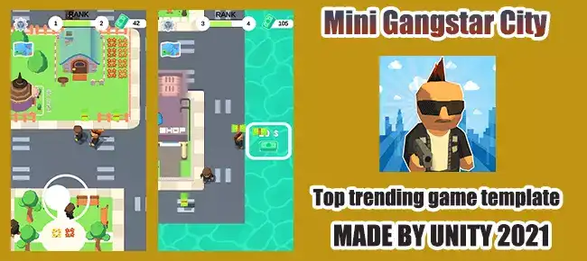 Mini Gangstar City SellUnitySourceCode