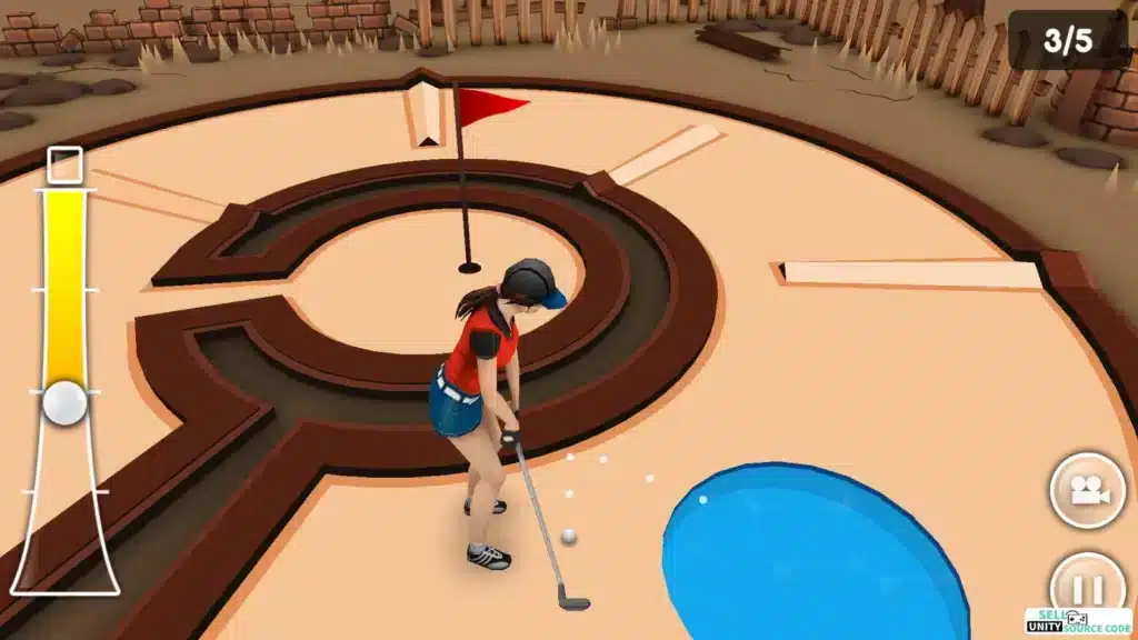 ⛳ Mini Golf Game 3D – Best Casual Sports SellUnitySourceCode screenshot 5