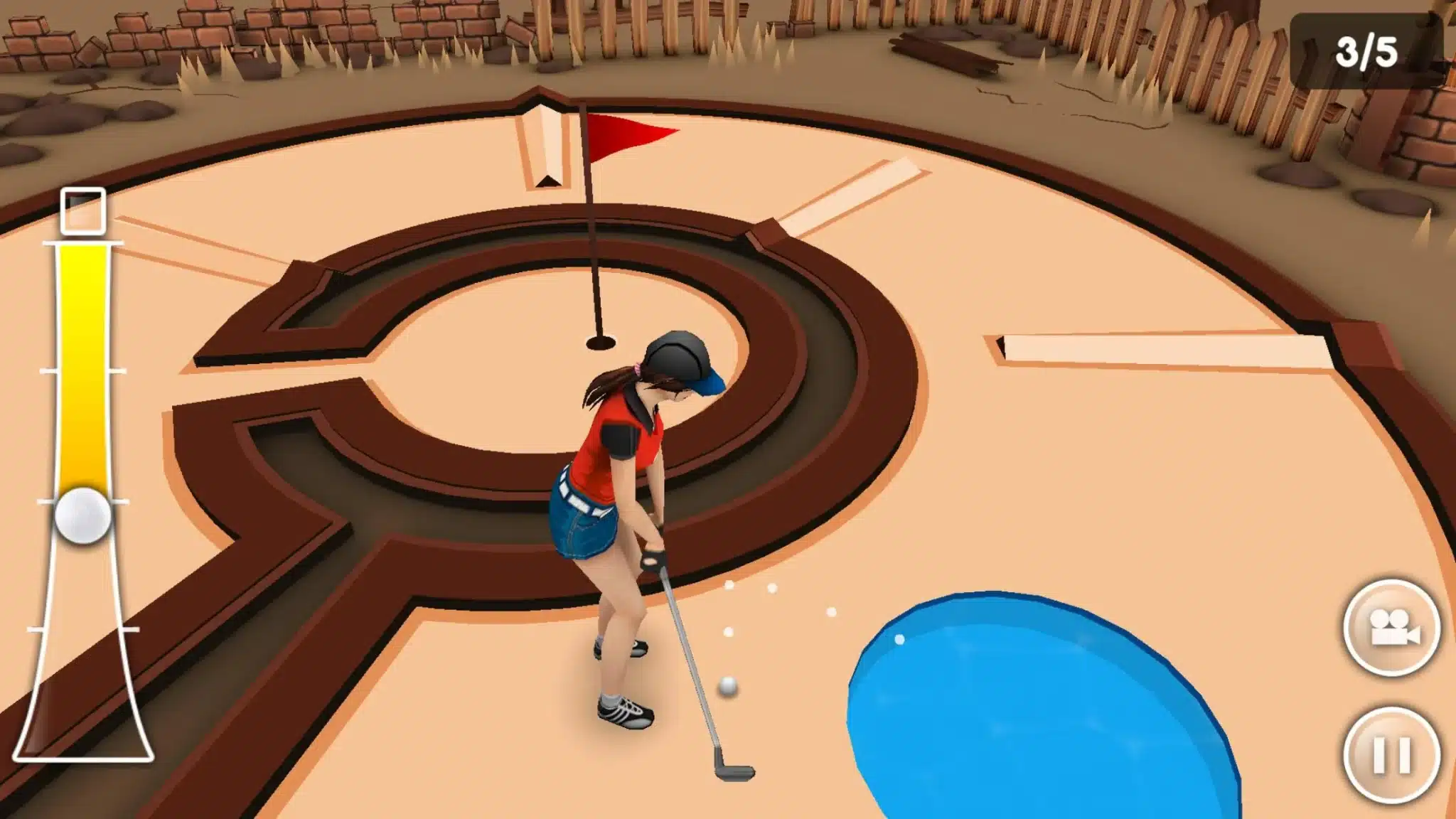 Mini Golf Game 3D Unity high Qulaity Game Source code screenshot 3