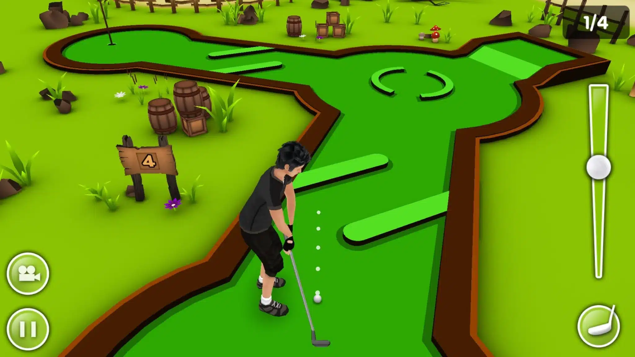 Mini Golf Game 3D Unity high Qulaity Game Source code screenshot 4