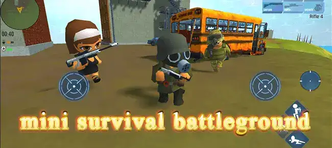 mini survival battleground : Fire battle SellUnitySourceCode screenshot 4