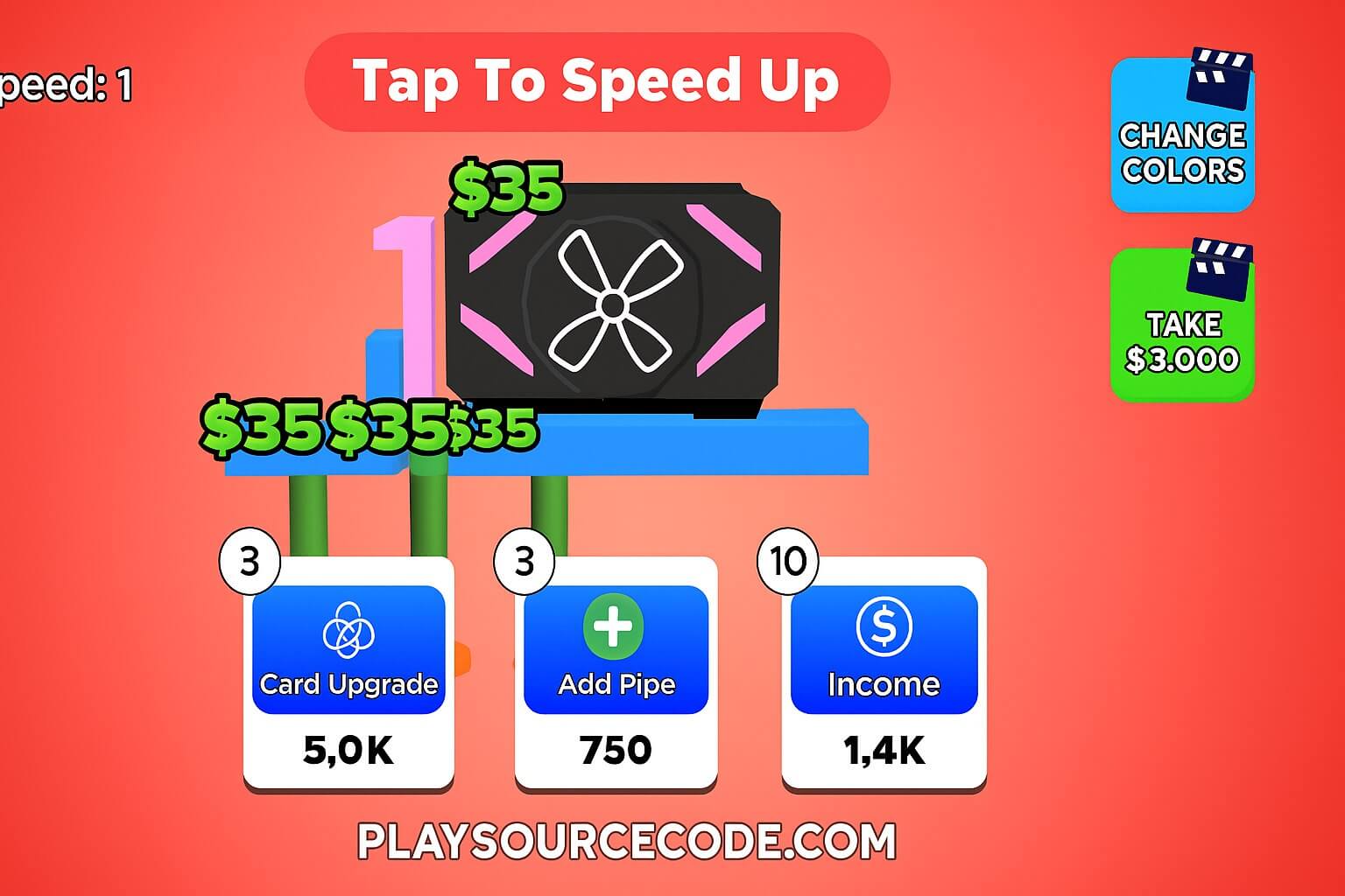 Mining Clicker Idle Unity Game Project