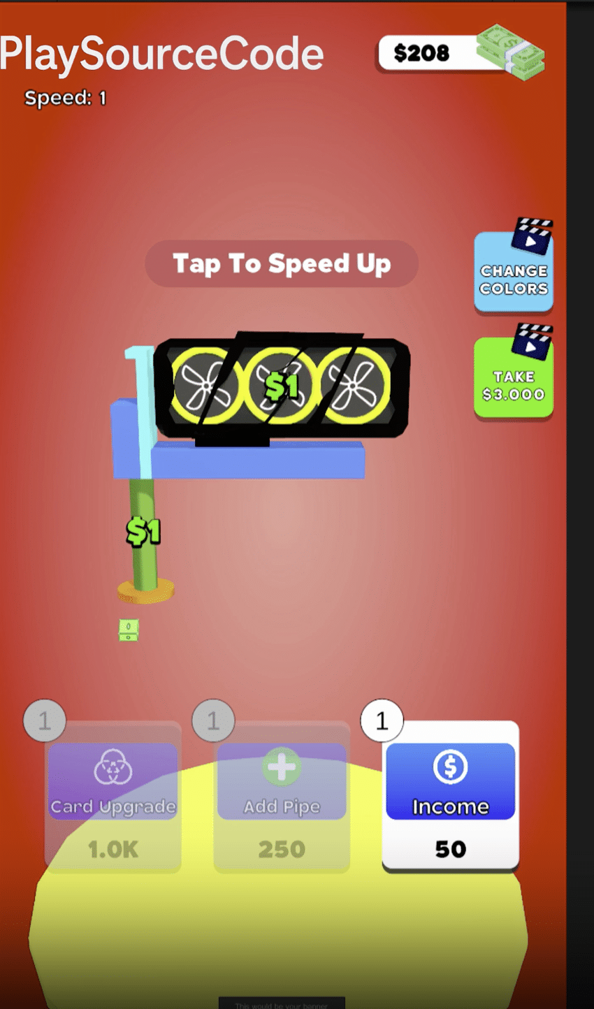 Mining Clicker Idle Unity Game Project screenshot 2