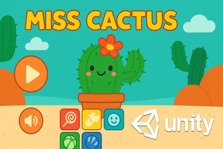 Miss Cactus | Kid Games