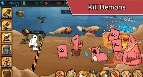 Missile Dude RPG – Idle Hero Battle Game (Unity Project) screenshot 2