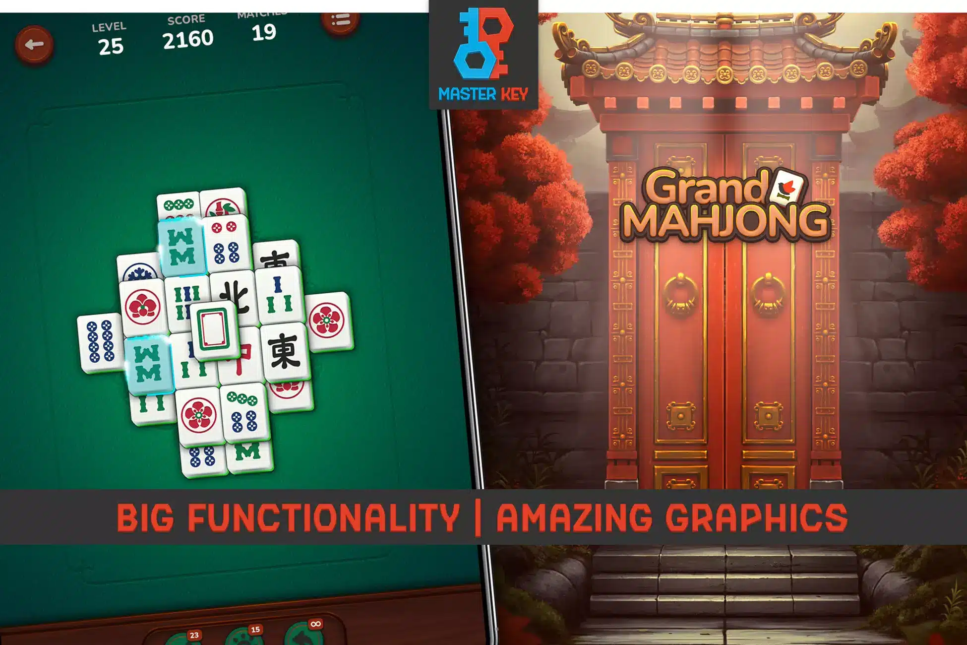 MK Mahjong Solitaire Kit • Tile Match Game Template Unity Game screenshot 4