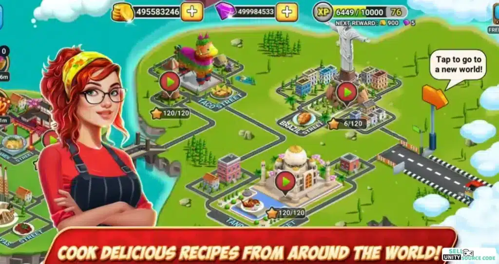 Mobile Kitchen Maestro™ – Gastronomy Adventures 2024 SellUnitySourceCode🍽🔥 screenshot 3