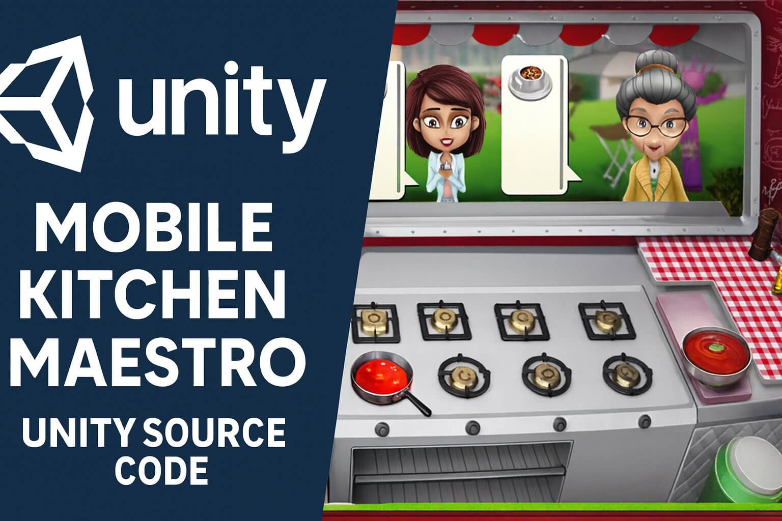 Mobile Kitchen Maestro Gastronomy Adventures Unity Source