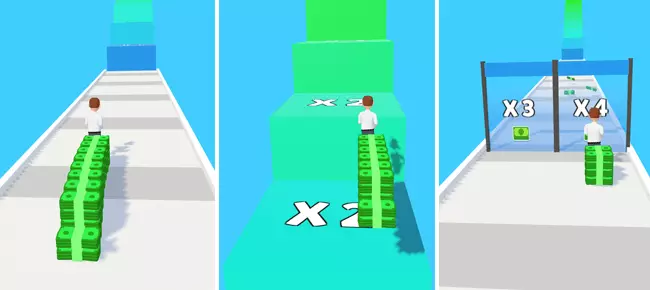 Money Stack Run 3D SellUnitySourceCode