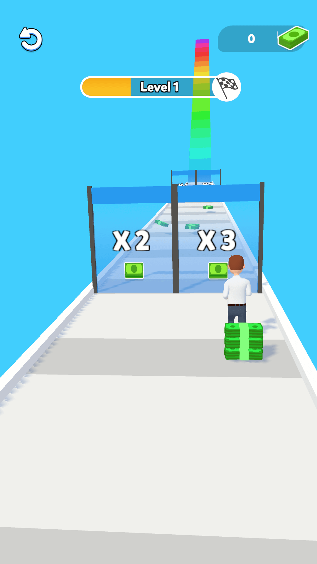 Money Stack Run 3D SellUnitySourceCode screenshot 2