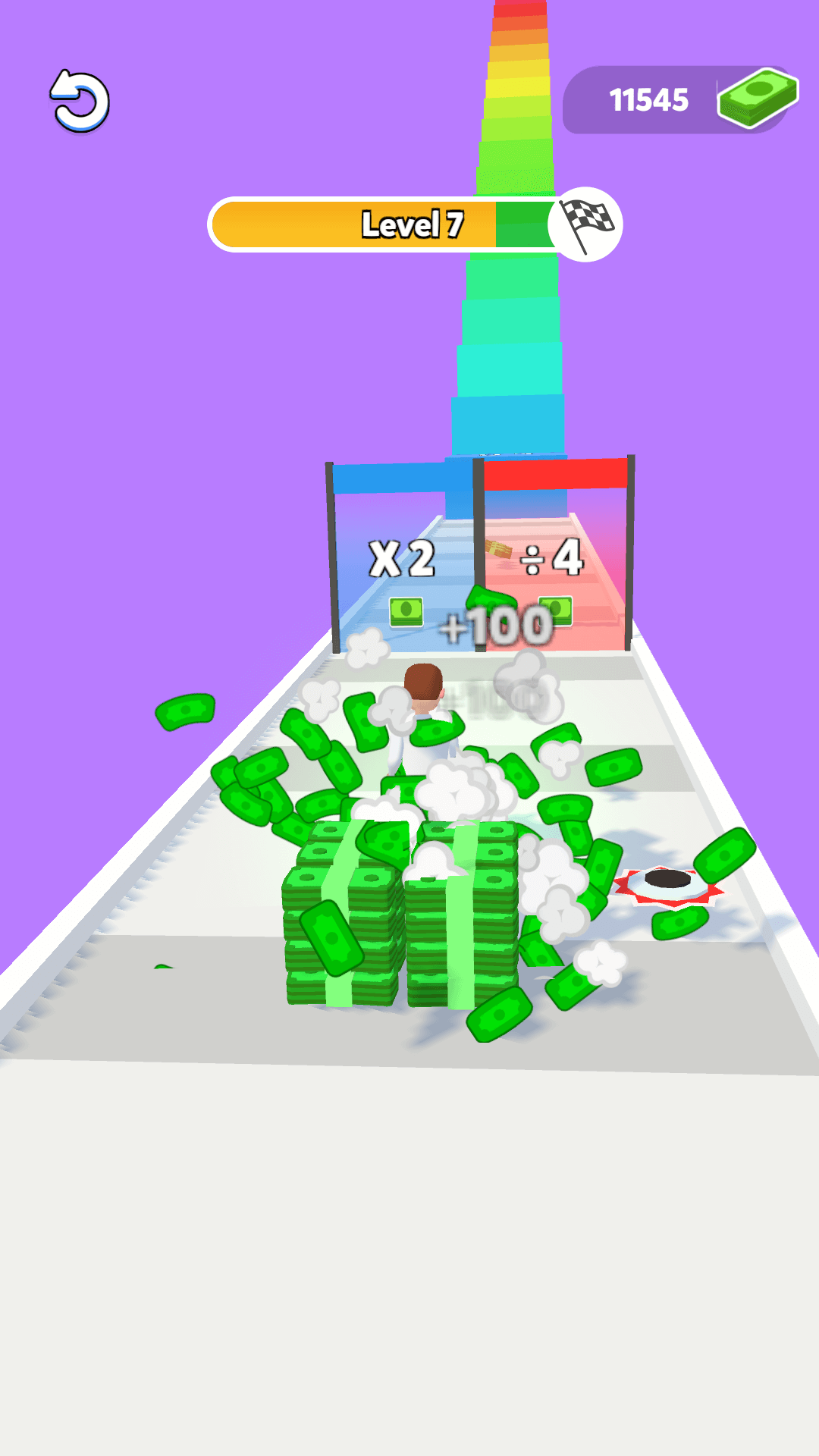 Money Stack Run 3D SellUnitySourceCode screenshot 3