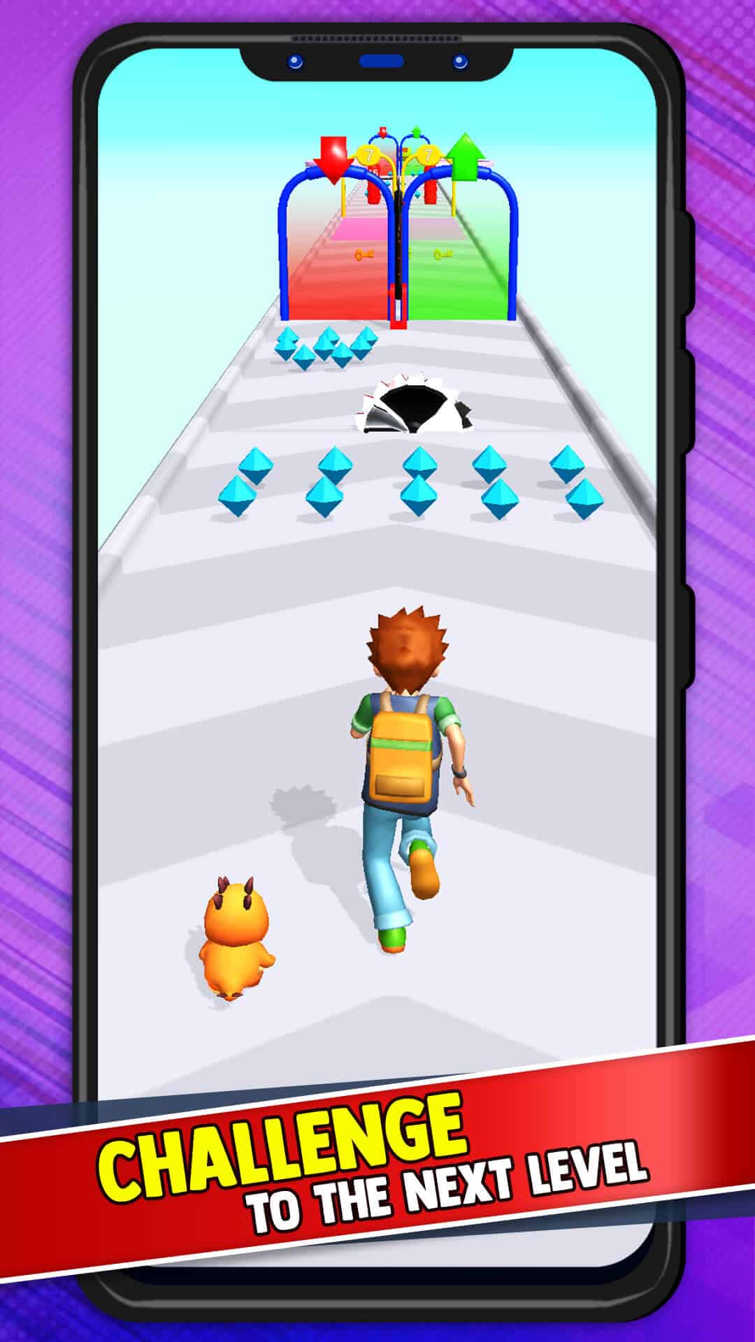 Monster Friends Runner 3D- New Top Trending Unity Game screenshot 2