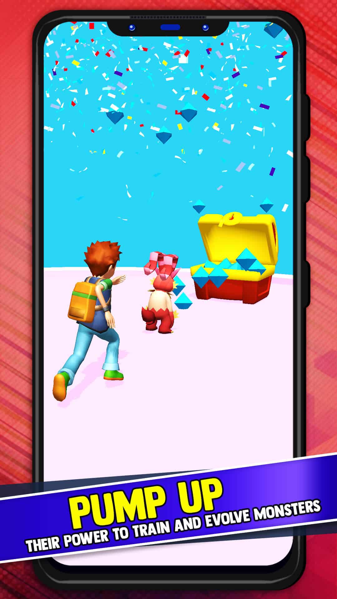 Monster Friends Runner 3D- New Top Trending Unity Game screenshot 3