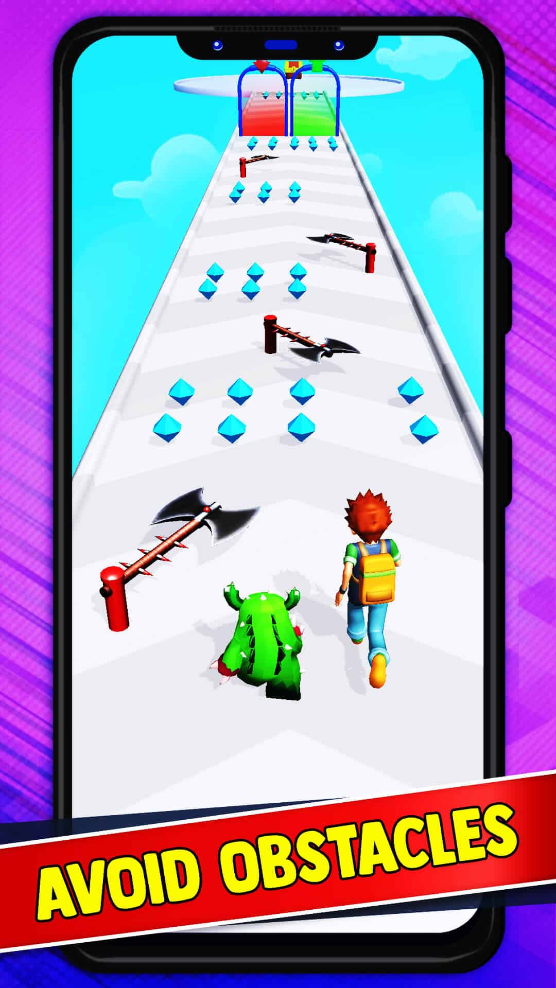 Monster Friends Runner 3D- New Top Trending Unity Game screenshot 5
