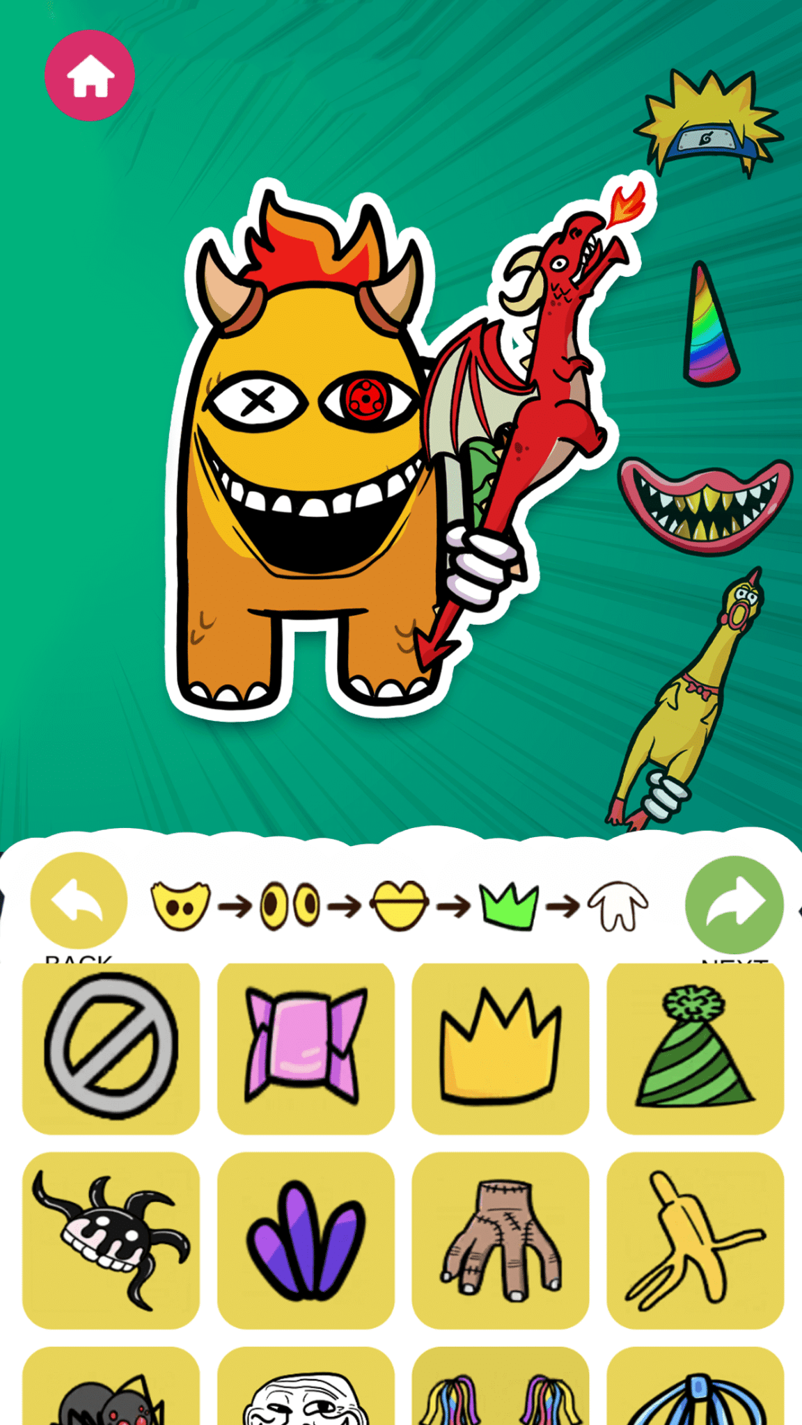 Monster Makeover + 4 More in One Game Unity Code screenshot 2