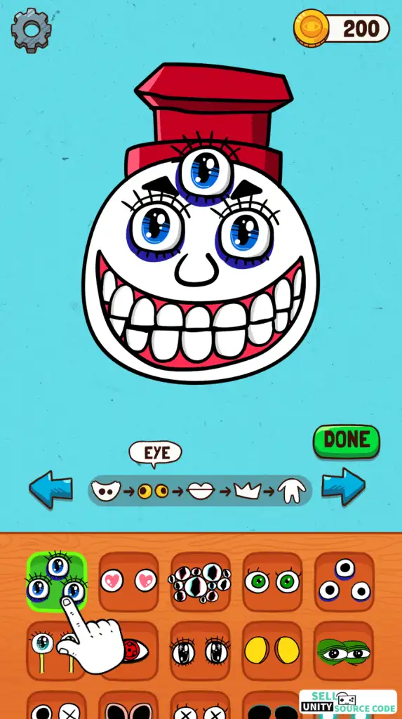 Monster Makeover: Mix Monsters SellUnitySourceCode  screenshot 5