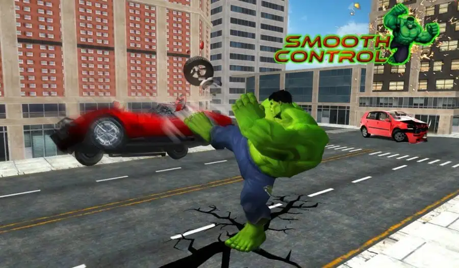 Monster Super Heroes : Incredible Fight In City SellUnitySourceCode screenshot 3
