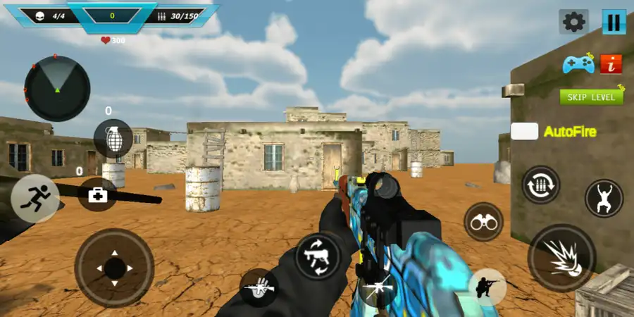 Mountain Sniper Shooting-Unity 3D Snow Action Game SellUnitySourceCode. 