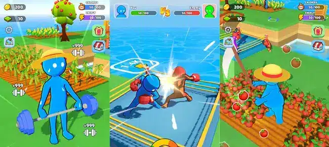 Muscle Land: Farm Hero Clicker SellUnitySourceCode