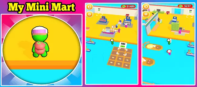 My Mini Mart 3D IDLE Game Sell Unity Source Code