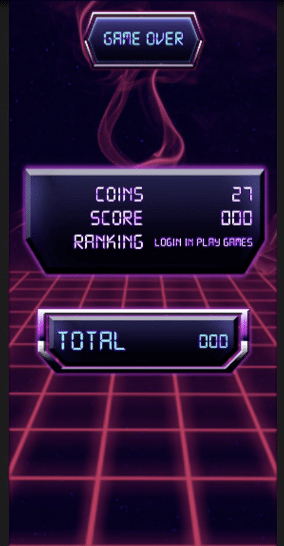 Neon Space Mission Unity Sourcecode screenshot 2